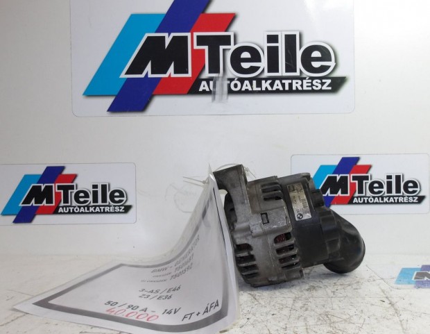 [GYRI BONTOTT] BMW - GENERTOR - 50 / 90 A - 14V - 3-AS ; Z3 / E46 ;